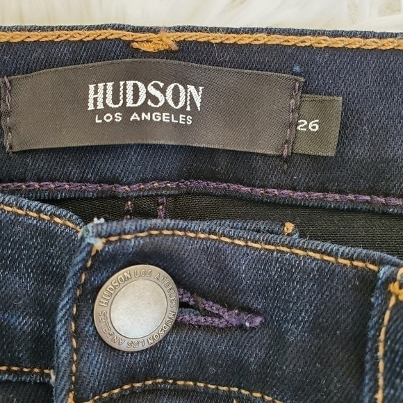 Hudson Holly high waisted crop jeans Sz. 26 - Picture 5 of 7
